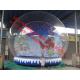 christmas photo snow globe outdoor snow globe inflatable decorations