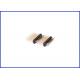 Pitch2.54 mm 2*8P header connector Black Brass material Gold-plated Environmental protection