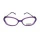 Special shape acetate optical frame, new design, purple color, hot in style