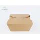 Food Grade PE Laminated Paper Takeaway Boxes With Lifting Handle For Noodles