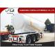 2 / 3 Axle Double-Cylinder Bulk Cement Tanker Trailer For Powder Transportation