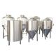 Electricity/Steam/Fire Heating Method Beer Fermentation Tank for Restaurant Brewery