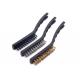3Pcs Mini Wire Brush Set With Stainless Steel Brass and Nylon Bristles