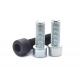 DIN912 UNI 5931 NF E 25-125 AS 1420 Class 8.8 10.9 12.9 Hexagon Socket Head Cap Screws Full Thread Knurled Head Screw
