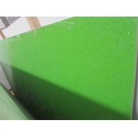 Sparkle Galaxy Green Stone Slab , Custom Size Artificial Natural Quartz Slab