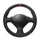 Auto Suede Steering Wheel Cover for Honda S2000 Civic Insight Accord Dio Customizable