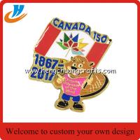 Factory custom American flag pin,paint metal enamel with epoxy