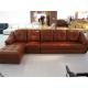 Luxury leather sectionaols sofa living room furniture h158
