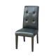 Beech wood leather/pu  upholstery leisure chair/wooden dining chair/desk chair