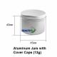 80ml Cosmetic Packaging  Skin Care Body Face Cream Empty Aluminum Container Jars