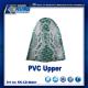 PVC upper/Oem Accept Tr Pvc Mesh Injection Sports Shoes Upper
