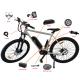 48V 250W 350W Electric Bike Conversion Kit Crank Drive With Integrated Torque Sensor