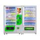 Big Capacity Drinks And Snacks Combo Vending Machine With Double Cabinet Combination Vending Machines