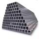 Q195 Q235 Galvanized Square Tubes Q345 Z180 Galvanised Steel Rectangular Box Section