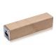 Portable Wireless Power Charger , 2600mAh Wood Appearance Square Power Bank
