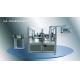 Auto Double Sleeve Flat Box Labeling Machine Diagonal With Printer Detection