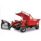 95HP Silage Dump Truck With Collect Basket , Front Loader 6 Ton Dump Truck