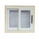 High Security System Lock Sliding Window Pvc with FiberGlass Screen Netting Material