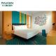 Concise Style Hotel Full Set Bedroom Furniture Light Color