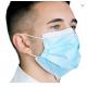 Disposable Face Mask Blue Color With Earloop And Three Layer Protective Mask,Disposable Nonwoven Face Mask With 3 Ply