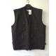 Mens classic vest, mens waist coat, vest 030H in gabardine fabric