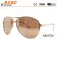 Women's fashionable sunglasses with metal frame, UV 400 Protection Lens