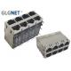 GLGNET 8 Ports 10Gbase-T Right Angle Ethernet Jack