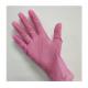 Pink latex gloves sensicare gloves