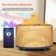 Tranquil Flame Humidifier Bluetooth Remote LED Aromatherapy Customized 150ml