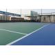 Green Color Outdoor Multi Sport Court For Basketball Games / Badminton
