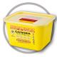 5 Litre Sharps disposal container, Sliding Lid, Red,Sharps Container  | WinnerCare