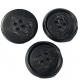 Four Hole Imitation Fake Horn Button 25mm With Rim Use For Coat Outerwear