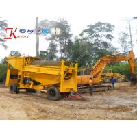 50TPH Alluvial Gold Panning Machine Mobile Gold Mining Equipment Gold Panning Kit