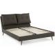 New design button high wingback back bed frame,fabric or leather(PU) bed.
