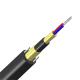 ADSS 8.5mm Fiber Optic Armoured Cable Central Bundle Tube Structure