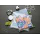 costomize slider Zip lockk pvc travel cosmetic bag, slider zipper bag with printing for clothes, Swimwear toiletry PVC Vin