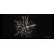 25 Shots Pyrotechnic Cake Fireworks Customized 180x180x225cm