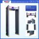 6 Detection Zones Walkthrough Metal Detector  for Airport Security,station and hotel inspection.