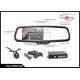 12V 4.3 Inch Rear View Parking Mirror With PC7070 Color CMOS Image Sensor