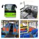 6.6m Electric Mini Electric Sightseeing Bus More Than 200KM Mileage Optional 14Seats