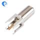 Telecommunication RF CNC Machine Hardware F Type Connector Female For Coaxial Cable