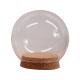 ODM Small Glass Dome Glass Bottle Cork Base Moistureproof