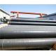 S235 EN10025 SSAW welded pile pipes with anti-rust coating