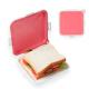 Lunch Box Reusable Silicone Sandwich Box With Snap Lid Silicone Food Storage Container Bento Box