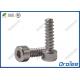 304 / A2 Stainless Steel Hex Socket Cap Head Tapping Screw for Plastic