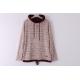 Burgundy Terry Cloth Sweatshirt Womens 53% Cotton 47% Polyester