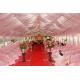 Beautiful Decorations Outside Wedding Tents Different Styles Double PVC Coated Polyester