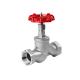 Household Usage Stainless Steel Globe Valve Pn16 1/2 prime prime with BSPT Connection