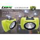 Super Bright Rechargeable LED Headlamp Explosion Proof 6.8Ah Li - Ion Battery