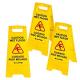 Metal / Plastic / Vinyl Fire Safety Signages For Wall / Ceiling / Pole Mounting